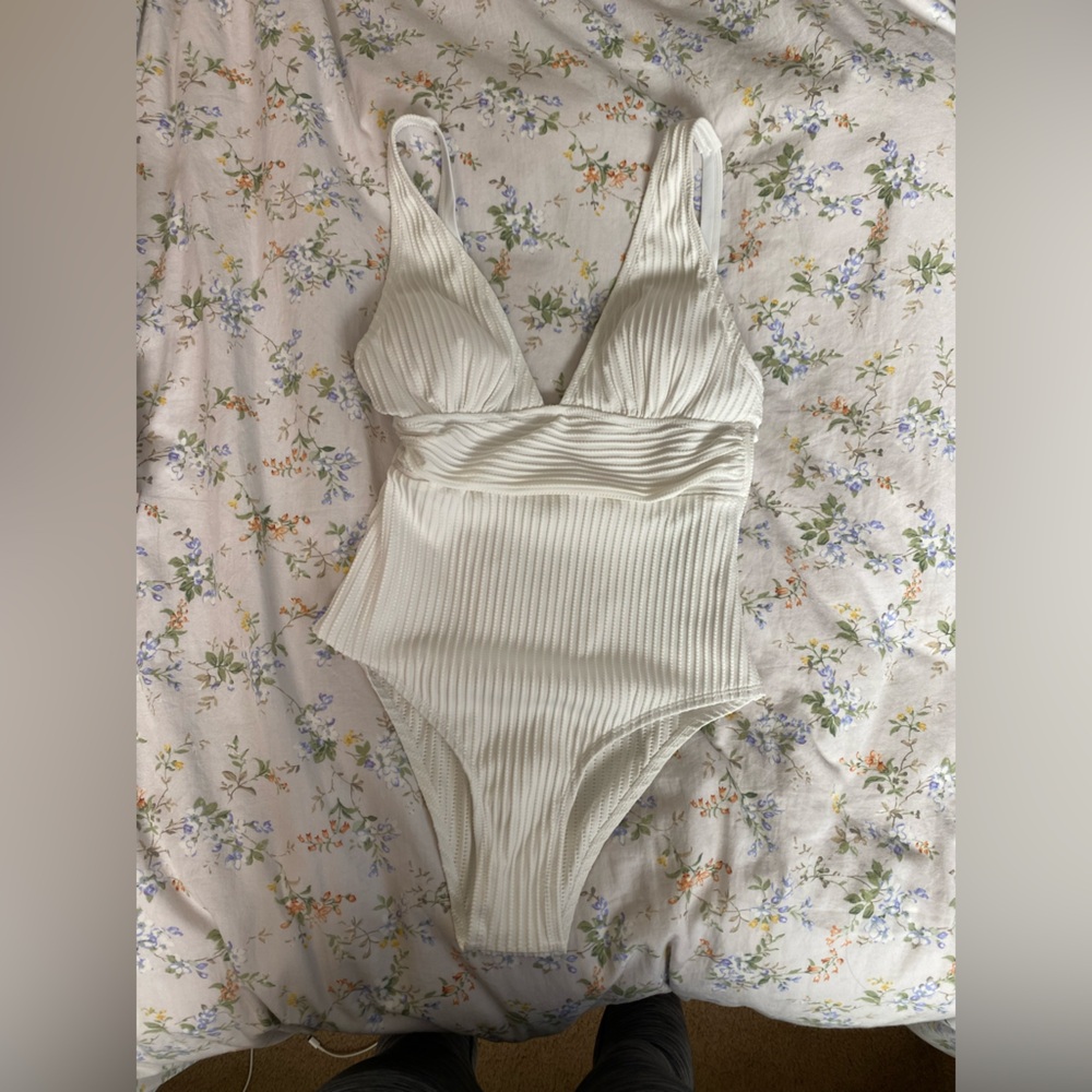 Camilla Textured Ribbed One Piece Swimsuit